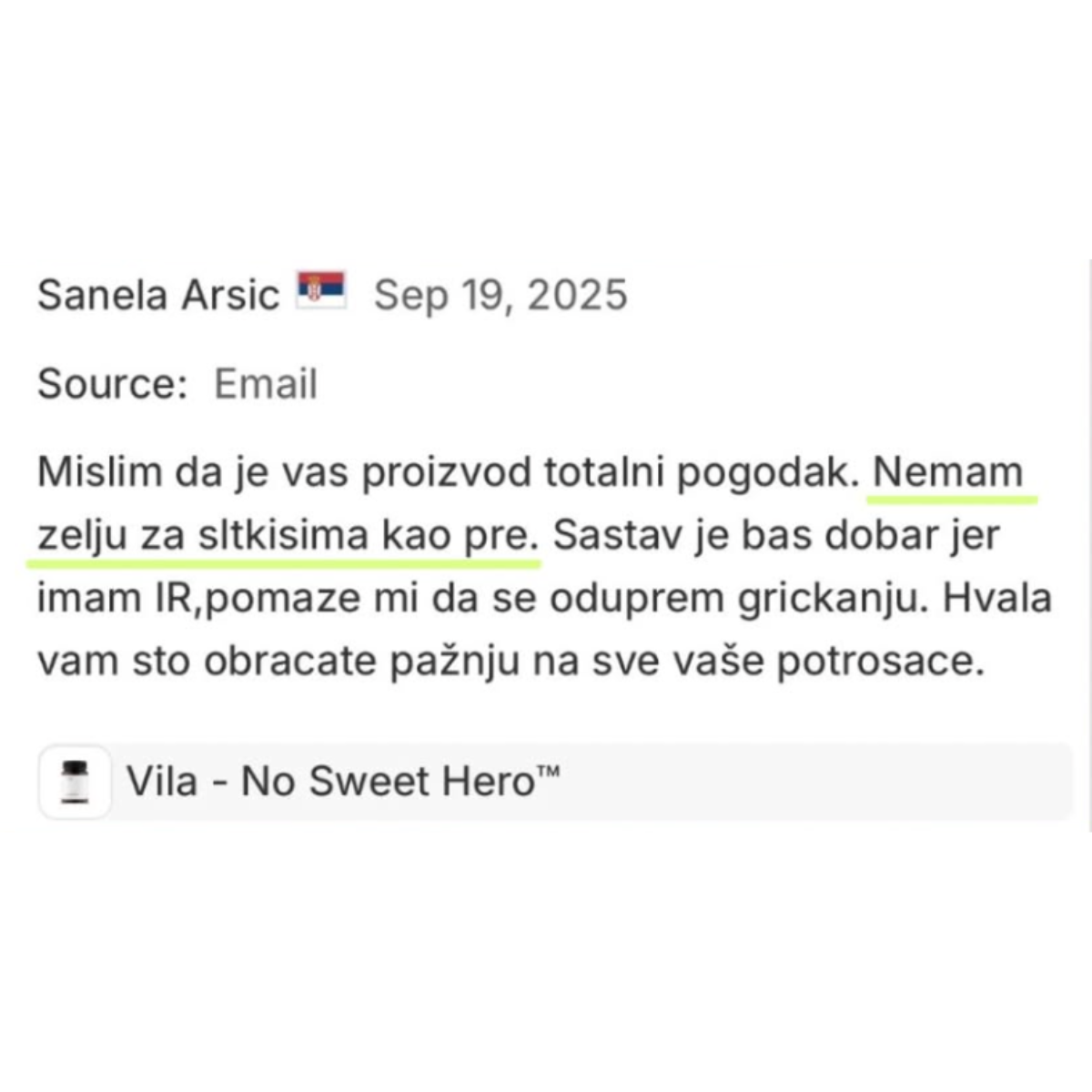 Customer review 25