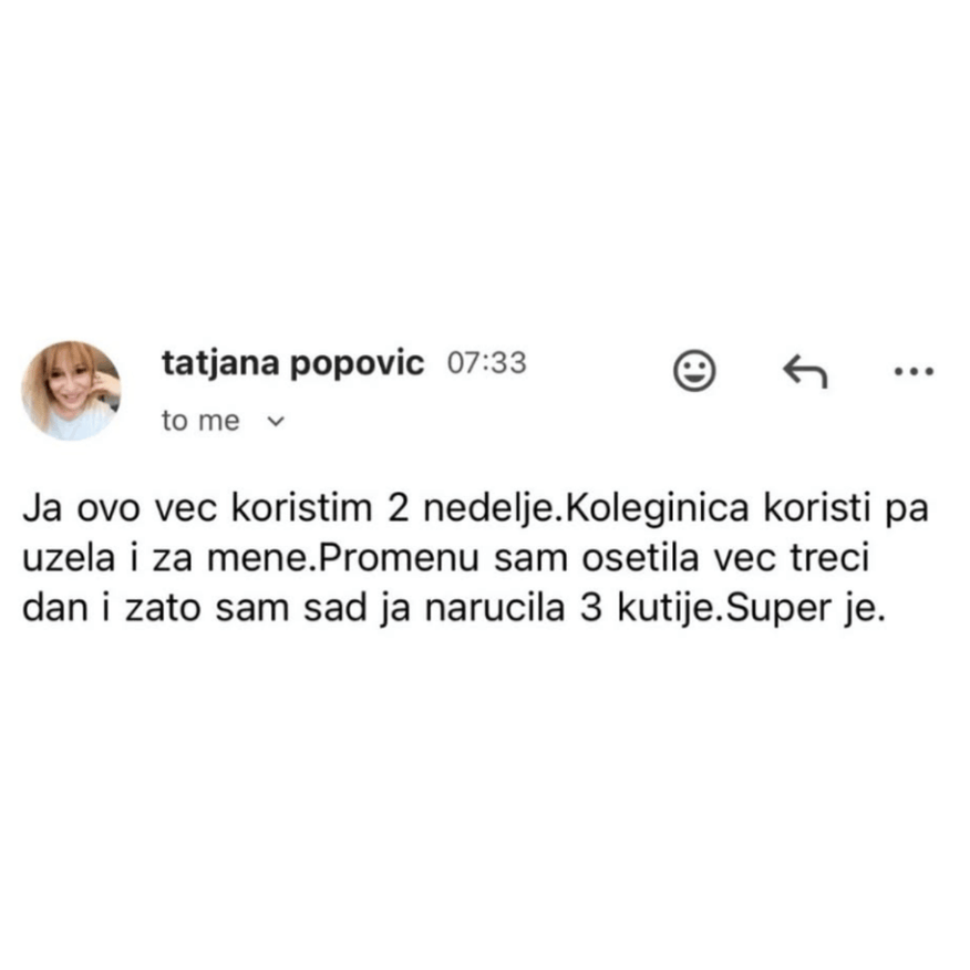 Utisak korisnice