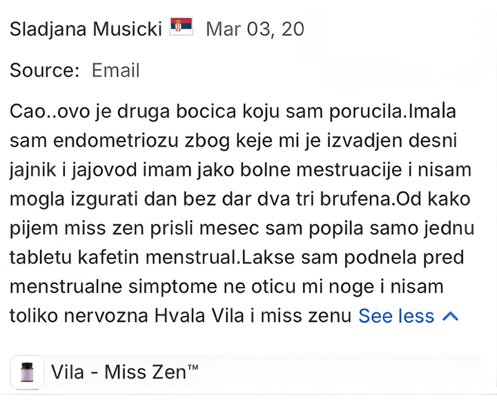 Miss Zen™ – utisak kupca 1