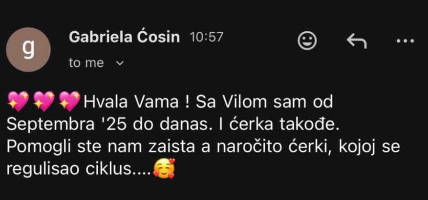 Utisak korisnice