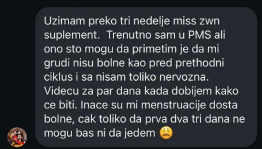Utisak korisnice