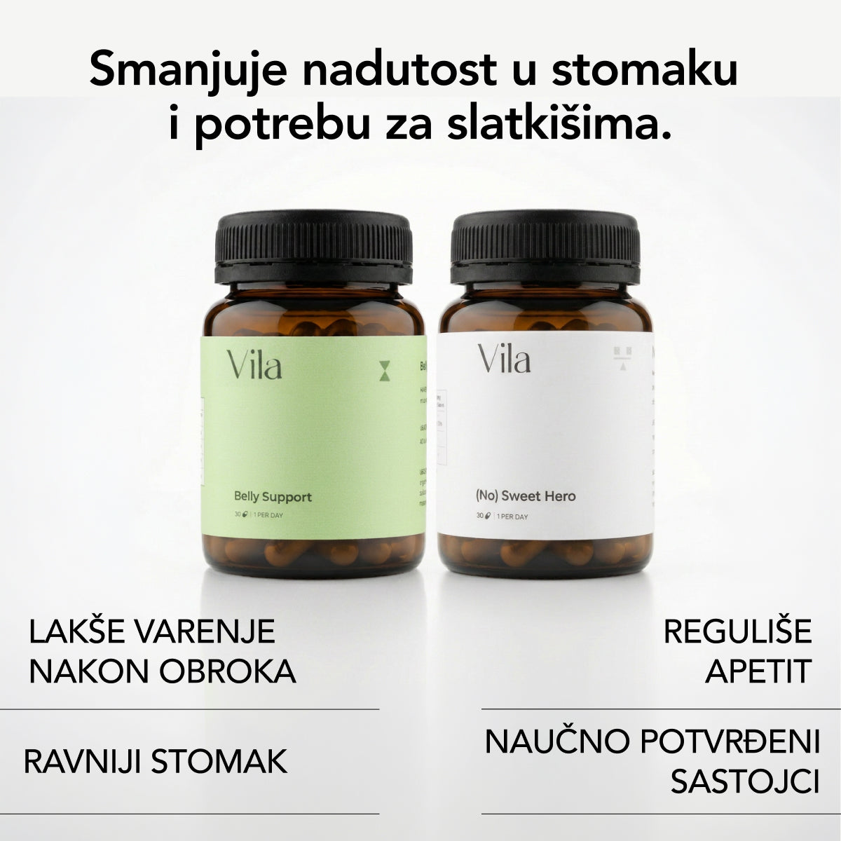Vila Daily Calm Duo — Belly Support i (No) Sweet Hero