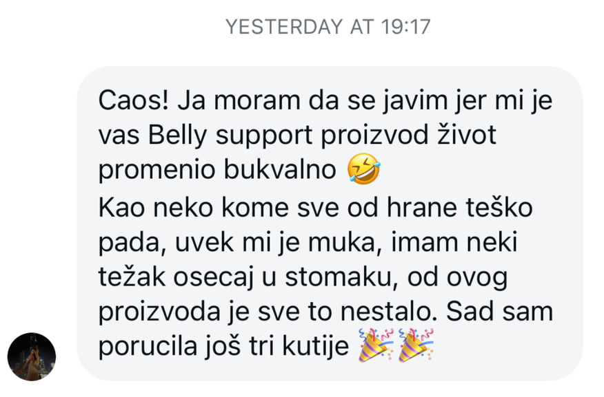 Utisak korisnice