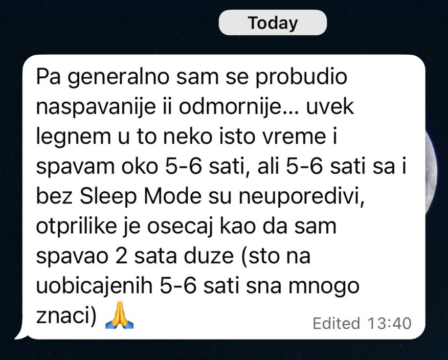 Utisak korisnice