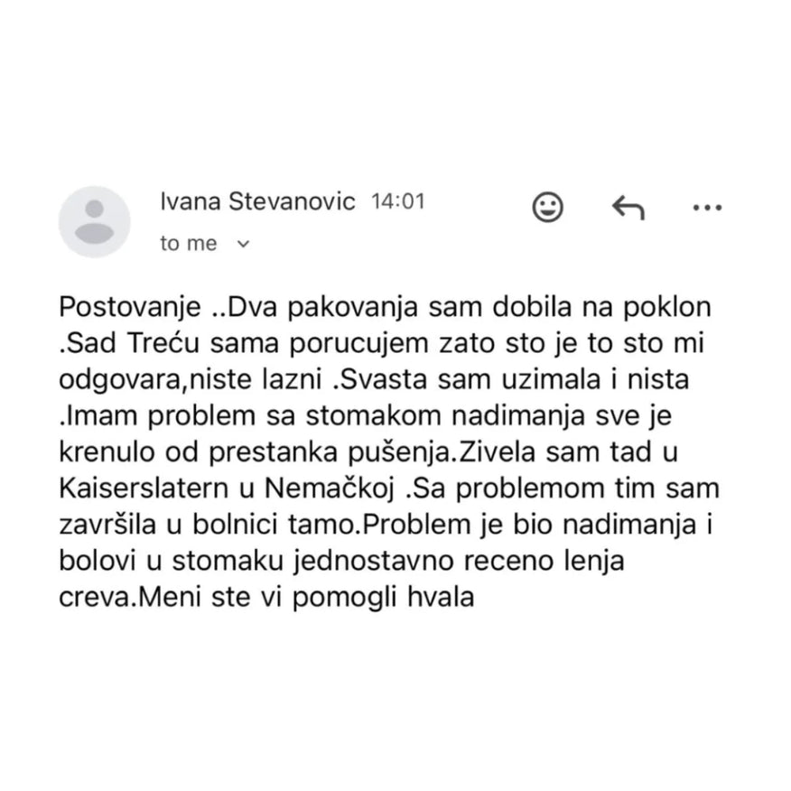 Utisak korisnice